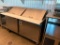 Beverage-Air Model SPE60-24M 2-Door Sandwich / Salad Prep Cooler w/ Hood & Covers