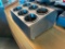 Stainless Steel 6-Caddy Silverware Caddy
