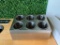 Stainless Steel 6-Caddy Silverware Caddy