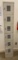Winholt 6-Section Locker, 78in Tall, Metal, Each Locker Approx. 12in x 12in x 12in
