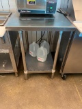 Advance Tabco Stainless Steel Prep Table w/ Lower Shelf, 24in x 30in x 35in H