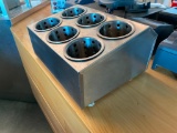 Stainless Steel 6-Caddy Silverware Caddy