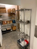 (3) Three Chrome NSF Dunnage Shelving Units, 3 Sizes, Sold 3 xs High Bid, So Much Each