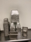 38 Count - 1/9 Size DON Steam Pans, No Lids, No. K9820 NSF