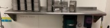 Advance Tabco Stainless Steel Wall Mount Shelf, 60in x 12in