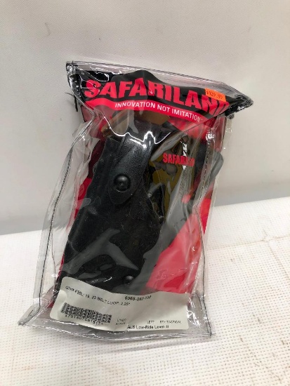 Safariland, Glock 4'' BBL:19,23 Belt Loop 2.25'' Black, Left