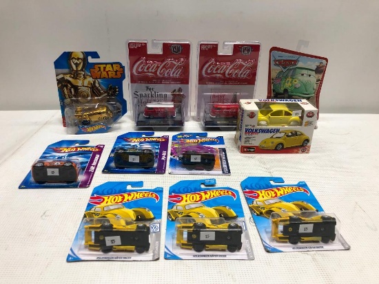 Hot Wheels and Hot Wheels Type Cars and Vehicles Mostly VW