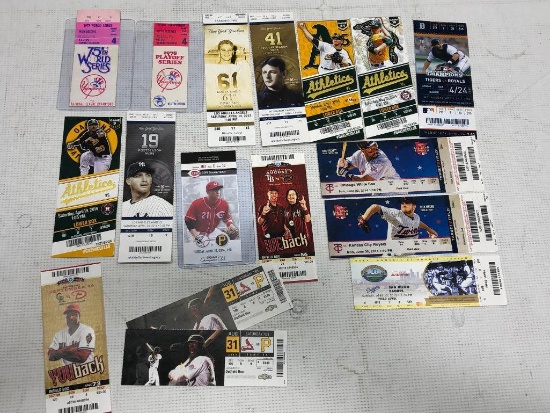 Lot of Vintage Admission Tickets