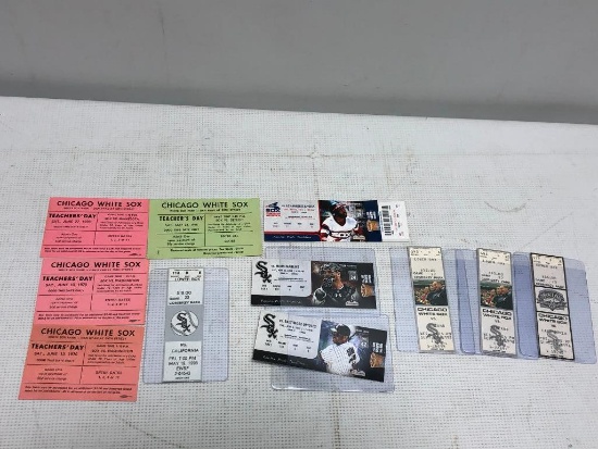 Chicago White Sox Old Admission Tickets