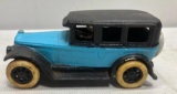 Vintage Cast Iron Car w/ Rubber Tires