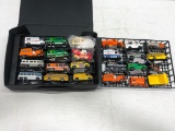 Die Cast Buses and Trucks in Collector Case