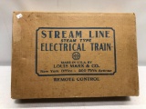 Marx Stream Line Steam Type Electric Model Train Set w/ Orig. Box