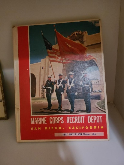 Marine Corps Recruit Depot First Battalion Platoon 186 Book