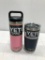 YETI Rambler 20oz Tumbler Navy, YETI Rambler 18oz Bottle Pink