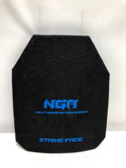 Next Generation Armor Body Armor Plate, Size 10in x 12in Shooters Cut