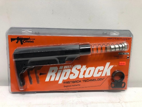 CMMG Ripbrace Fastback Technology, Complete Buttstock Kit Micro/CQB 5 Position , MSRP:$199.99