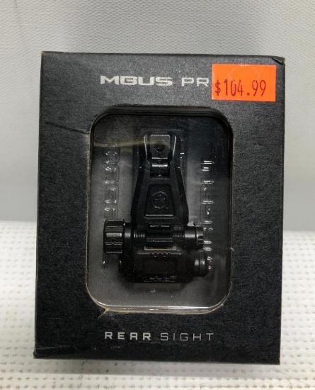 MBUS Pro MAG276 Black MBUS Pro Sight Rear