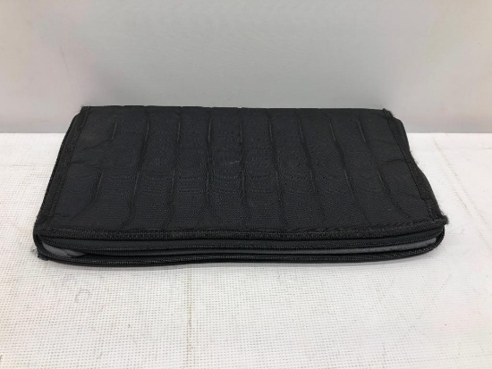 Black Knife Soft Case, Holds Several Knives on Each Side