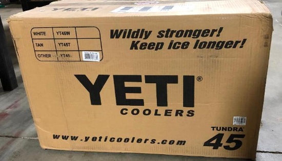 YETI Tundra 45 Cooler, Charcoal