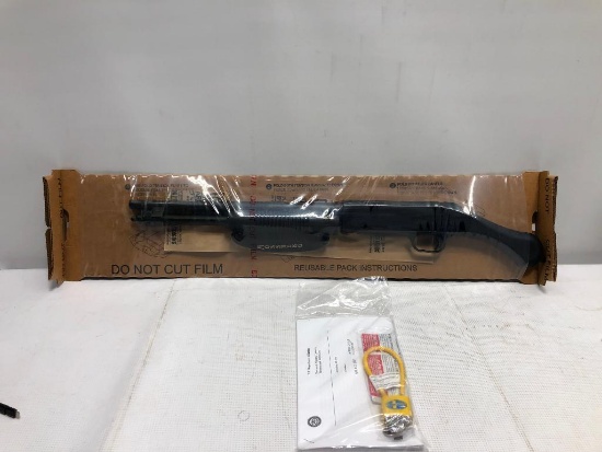 Mossberg Model 590 Pump Action Shotgun, 410, Matte, SN: V0887220, Shockwave Synthetic, 14in Pistol