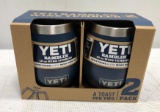 YETI 2 Pack Rambler 10oz Wine Tumbler , Navy