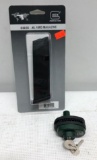 1 Glock Perfection G22/35-40 15RD Magazine and Noble Guard Gun Lock w/ Key