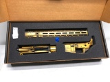 Aero Precision APCS100222, M4E1 Builder Set w/ 15'' M-LOK Handguard-Spent, Brass Builder Set,