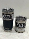 YETI Rambler 10oz Lowball White, YETI Rambler 20oz Tumbler Navy