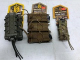 High Speed Gear Poly X2R Taco Univ Mount Coyote BWN, HSG Triple Taco Molle, Pistol Taco Molle
