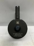 X 50 Round 223/5.56 Drum Magazine