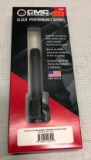 CMC Barrels, Glock Performance Barrel, Glock 19 Fluted Barrel Threaded DLC Black HXBN, MSRP:$210.99