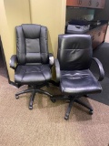 Two Task or Office Chairs, Worn Marks, As-Is, Chairs Work Perfect, Some Minor Stains or Flaws