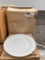 1 Case, 1 Dozen (12), 12in White Porcelain Round Plate WR No. PR-0060 Trade Advantage