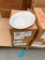 2 Cases, 2 Dozen (24) 12-1/2in Oval Platters, Undecorated White Porcelain