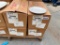 4 Cases, 12 Dozen, (144) 7-1/8in Plates, Undecorated White Porcelain