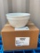HALL No. 1097 - 5 Quart White Round Bowl, New in Box - Large Serving / Mixing Bowl
