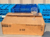 2 Dozen (24) Arcoroc Prof. Excalibur Grand Ballon 13oz Wine Glasses / Stemware