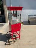Nostalgia Popcorn Cart Machine Popper Cart Model: CCP600 - Works Great, Clean