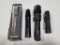 Lot of 4; Assorted NEBO & FENIX Flashlights