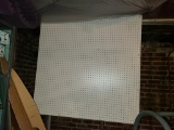 48in x 48in Sheet of Peg Board (Mounted to Joist)