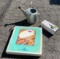 Galvanized Sprinkler Can, Metal Patio Side Table, New 7.2v Cordless Trimmer