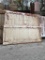 Old Large Wood Building Door
