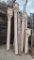 Early Decorative Galvanized Gutter Downspouts, Rare