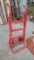 Older Industrial 2-Wheel Hand Truck w/ Old Red Paint