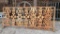 Three Cast Iron Fence Panels