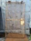 Old Metal Sliding Chain Link Gate, 83in x 42in