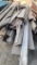Large Selection of Antique Reclaimed Oak Trim, Baseboard from Houses (Bin Not Included)