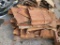 Pallet of Early Reclaimed Tin Ceiling Tile Trim & Molding Pieces