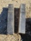 Pair of Architectural Salvage Cast Iron Building Corbels or Decorative Posts 29.5in