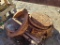 3 Sets of Street Manhole Rings and Lids